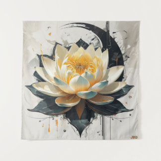 Lotus in Bloom Tapestry