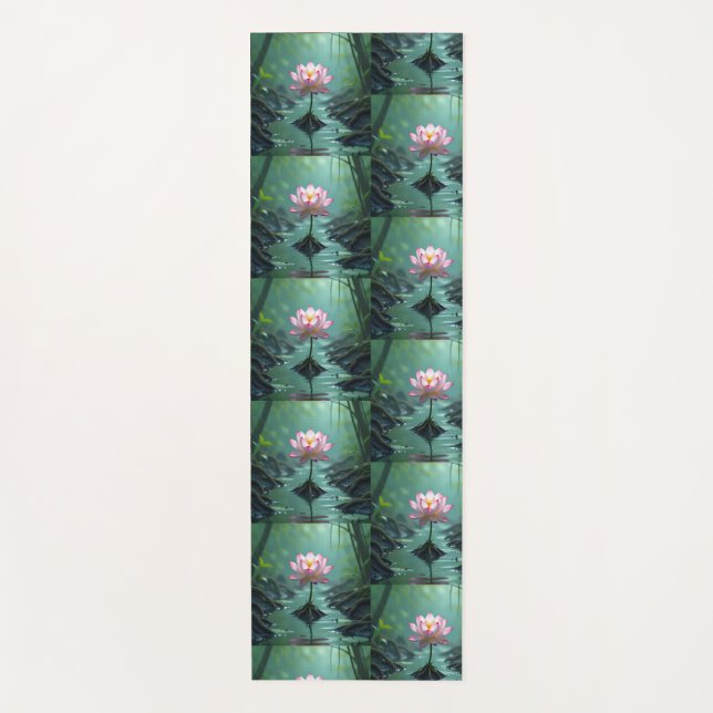 Lotus in Mud Yoga Mat (Front)