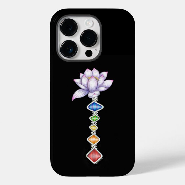 Lotus iPhone 14 Pro tough case (Back)