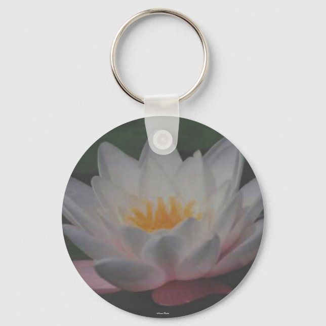 Lotus -Keychain- Key Ring (Front)