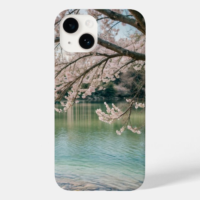 lotus lake Case-Mate iPhone case (Back)