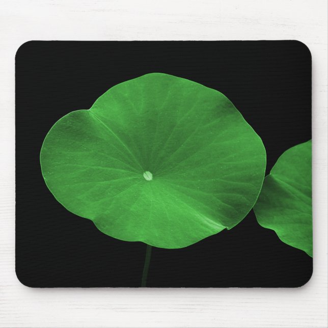 Lotus Leaves Mouse Pad (Front)