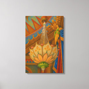 Lotus Light – Royal Pavilion Chandelier Print