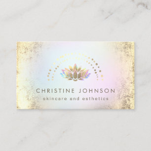 lotus logo design business card