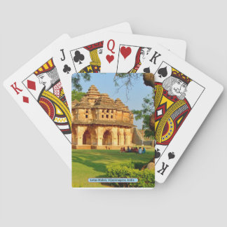 Lotus Mahal, Vijayanagara, India Playing Cards