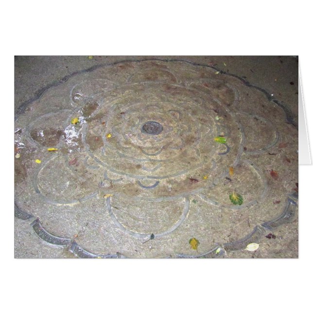 Lotus Mandala at Fudō Temple on Mt. Kurama (Front Horizontal)