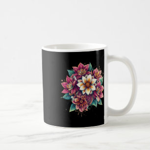 Lotus Mandala Boho Floral Yoga Meditation Zen Coffee Mug