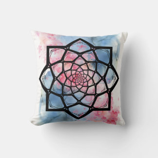 Lotus Mandala Cushion