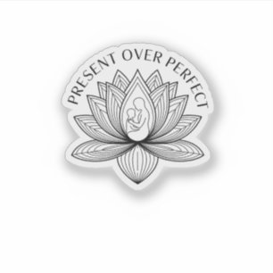 Lotus Mother Child Present Mantra Art