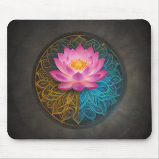 lotus mouse pad
