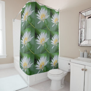 Lotus, Namaste, meditation, zen, shops, plant, nat Shower Curtain