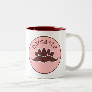Lotus Namaste Mug