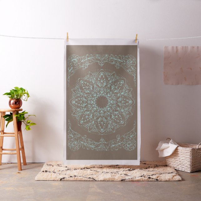 Lotus On The Beach - Fabric (In Situ)