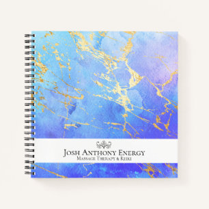 *~* Lotus Pastel Nebula Galaxy Universe Gold AP3 Notebook