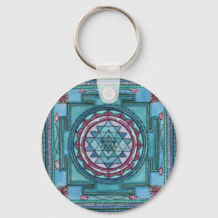 Lotus Path Key Ring