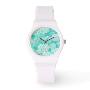 Lotus pattern 2 watch
