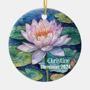 Lotus Personalised Lotus Ornament