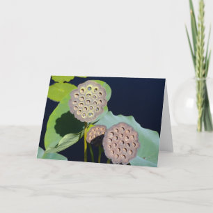 Lotus Pods Card