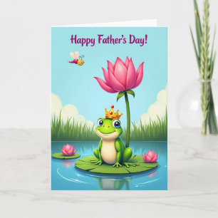 Lotus Pond Fathers Day Artwork Card
