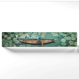 lotus pond nameplate