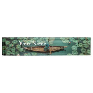 lotus pond nameplate