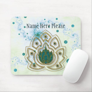 Lotus Rising Mouse Pad