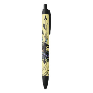 Lotus Shadow Fairy Black Ink Pen