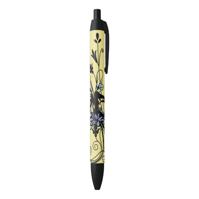 Lotus Shadow Fairy Black Ink Pen (Bottom (Vertical))