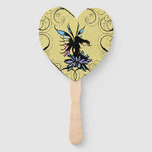 Lotus Shadow Fairy Hand Fan