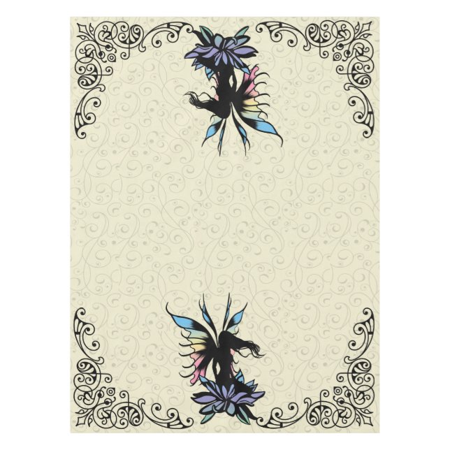 Lotus Shadow Fairy Tablecloth (Front)