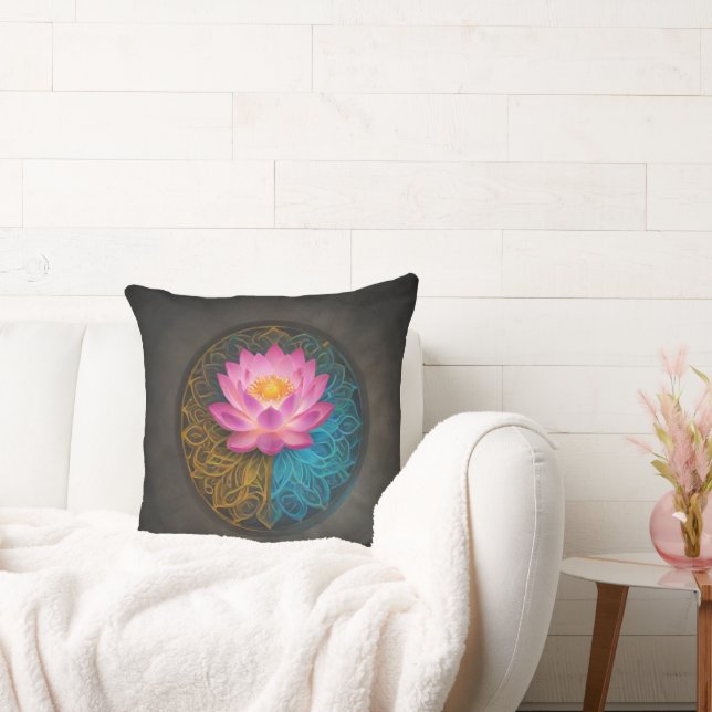 lotus square pillow (Couch)