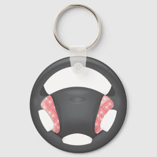 Lotus Squares Steering Wheel Key Ring