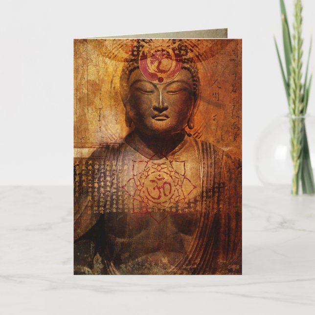 Lotus Sutra Greeting Card (Front)
