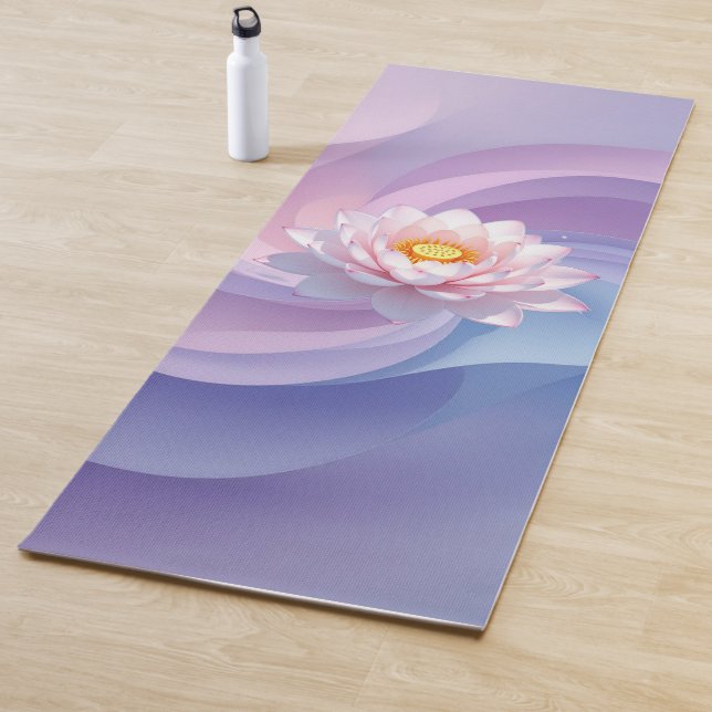 Lotus Swirl Yoga Mat (In Situ)