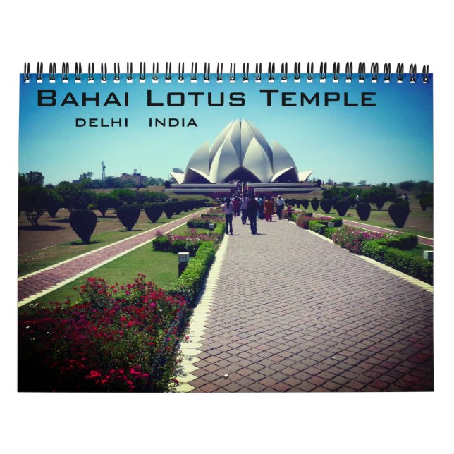 lotus temple 2026 calendar (Cover)
