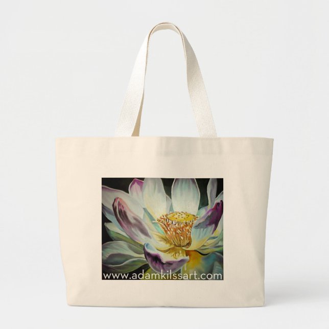 Lotus Tote Bag (Front)
