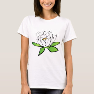 Lotus Water Lily Flower Bloom Blossom T-Shirt