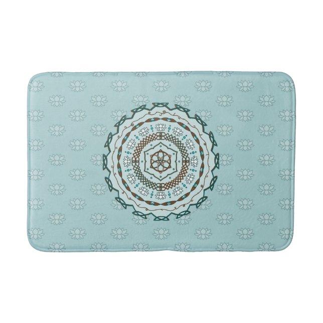 Lotus Weave Bath Mat (Front)