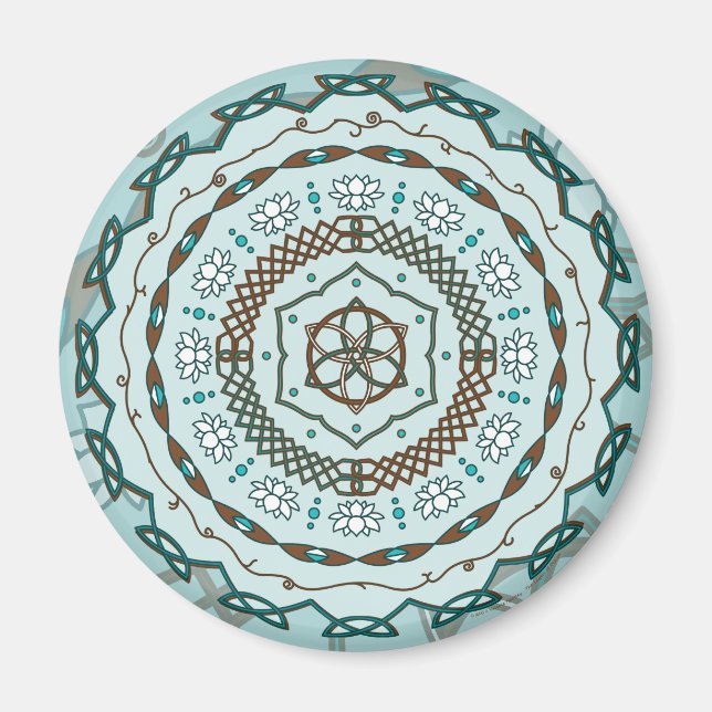 Lotus Weave Magnet (Front)