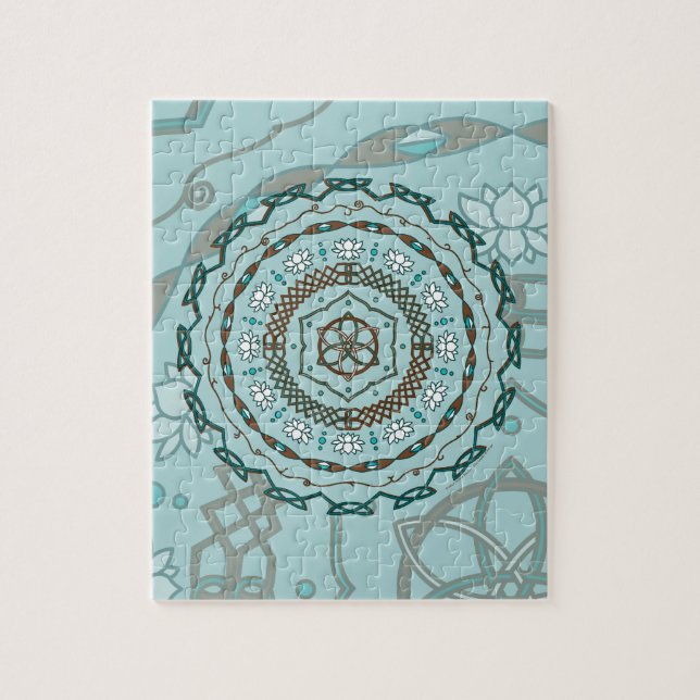 Lotus Weave Puzzle (Vertical)