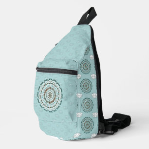 Lotus Weave Sling Bag