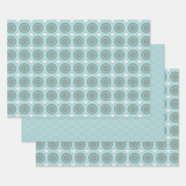 Lotus Weave Wrapping Paper Set (Set)