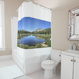 Lou Beverly Lake - Sierra Shower Curtain