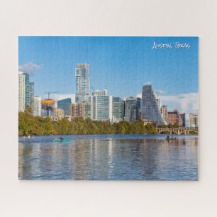 Lou Neff Point, Colorado River, Austin, Texas Jigsaw Puzzle