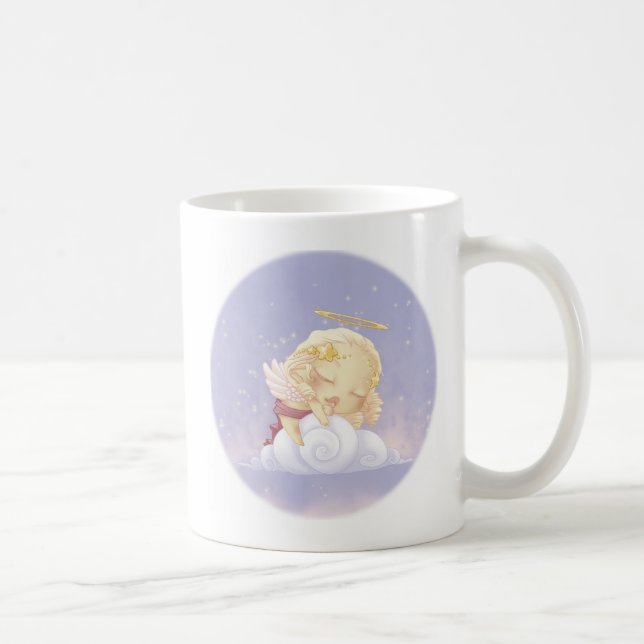 LOU Sleeping Angel Coffee Mug (Right)