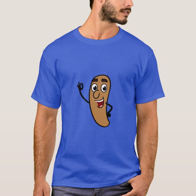 Lou the Poo Basic Dark T-Shirt (Front)