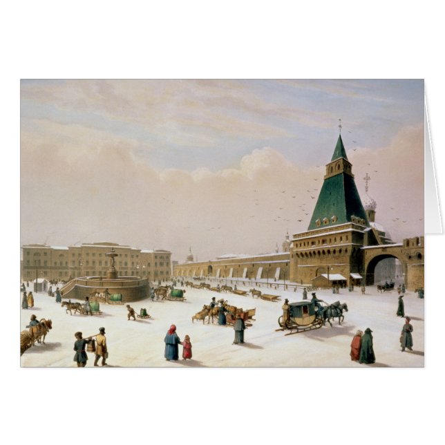 Loubyanska Square in Moscow (Front Horizontal)