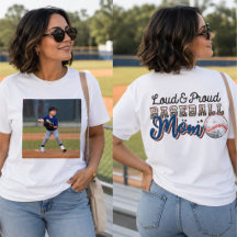 Loud and Proud Baseball Mum, Player's Photo