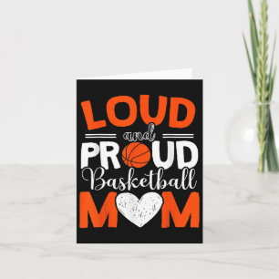 Loud And Proud Bysketbyll Mum Mothers Day Card