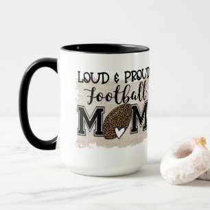 Loud and Proud Football Mum Mug